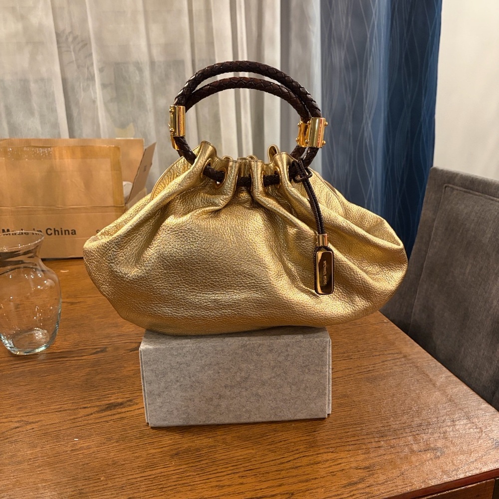 Michael Kors Gold leather hobo Women's Bag